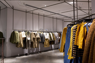 商場服裝店圖片素材 捕捉時(shí)尚瞬間的高清視覺盛宴